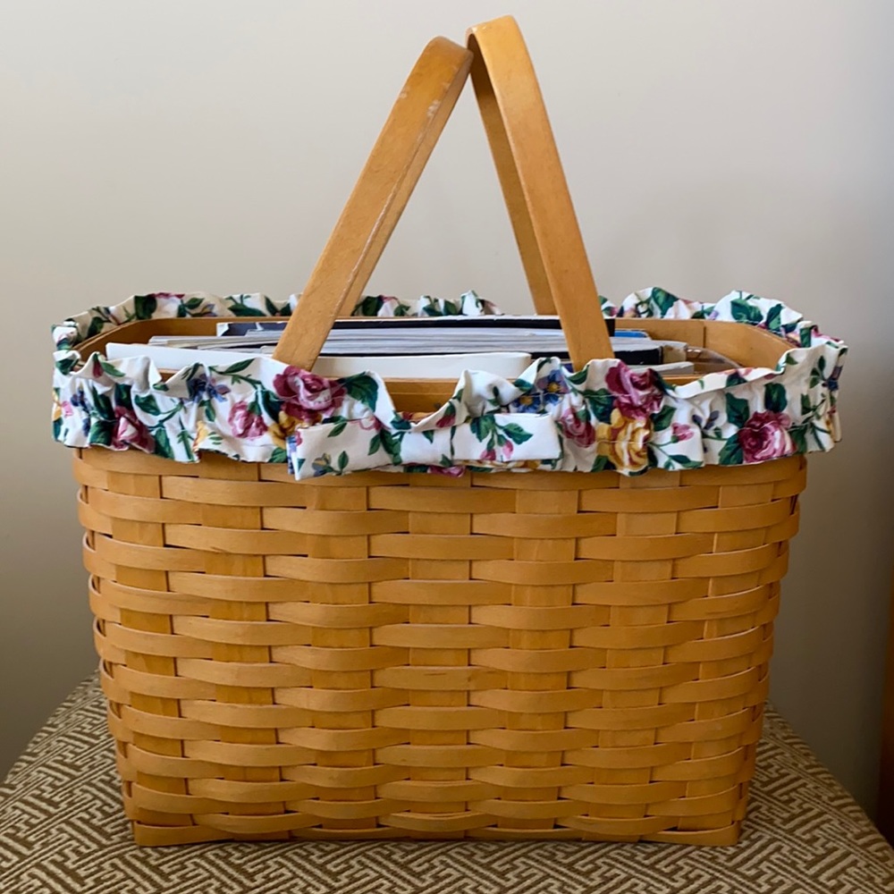 Vintage Longaberger “Garden Splendor”  Garter.